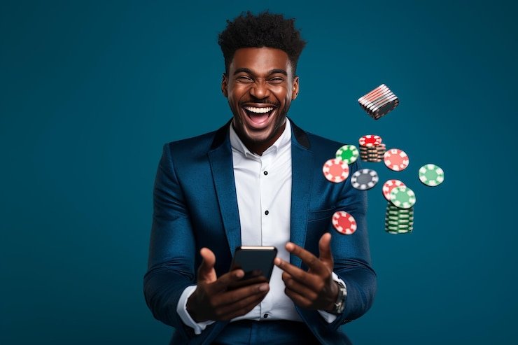 Pengguna menyiapkan perangkat untuk akses mobile